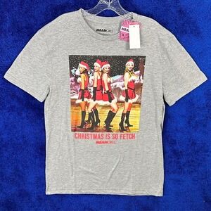 Vintage Mean Girls T Shirt Mens Medium Gray Graphic Short Sleeve Y2K‎